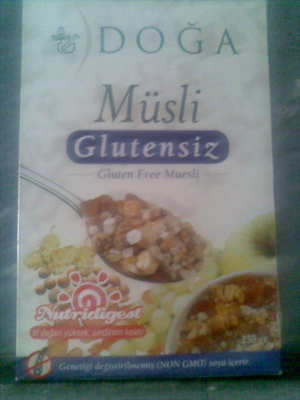 Gluten-free müsli @ Turkey