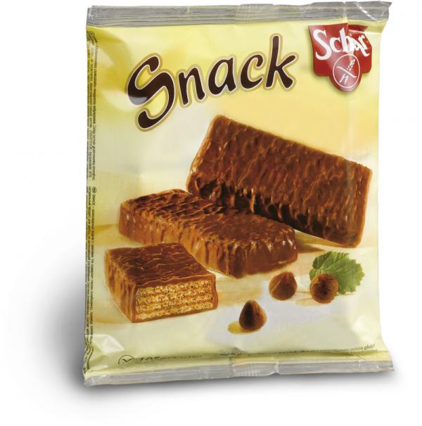 Dr.Schär Snack suklaapäällysteinen hasselpähkinäsuklaavohveli