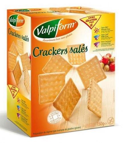 Valpiform Crackers Salés/ suolainen voileipäkeksi, 150 g
