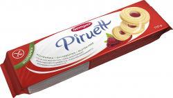 Semper Piruett vadelmatäytekeksit/ Piruett Rasberry-Cream Biscuits, 110 g