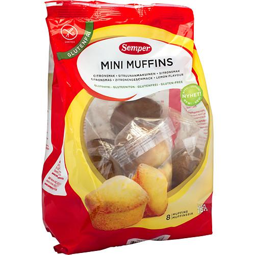 Semper Sitruunanmakuiset muffinssit, 185 g (8 kpl)