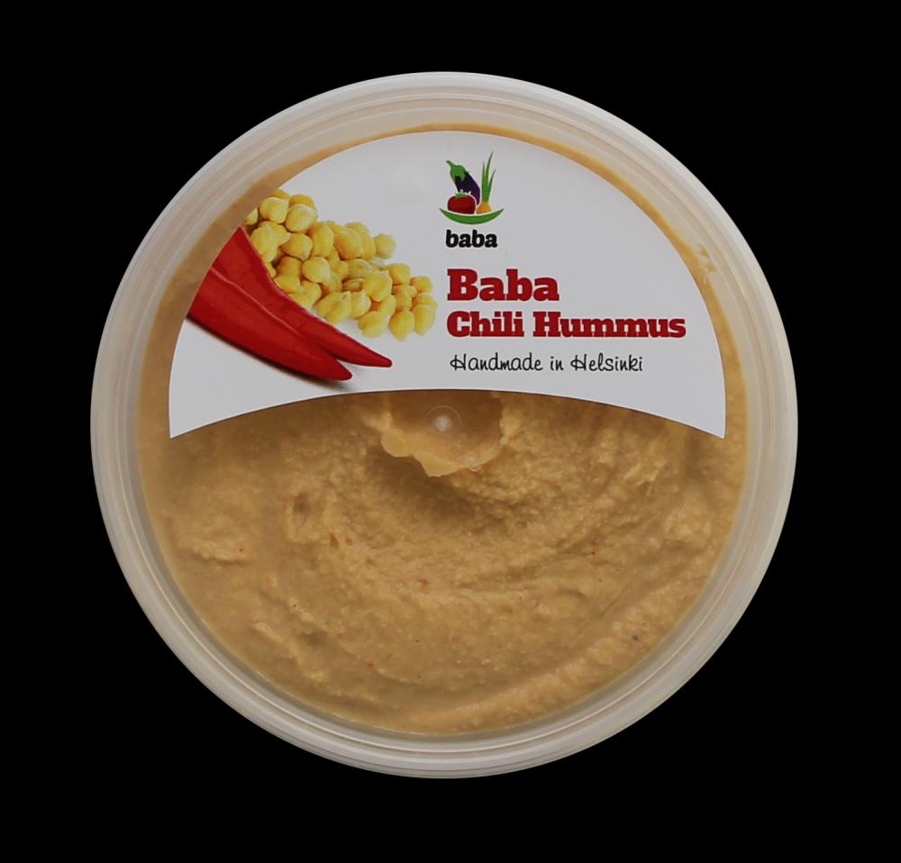 Baba Foods Oy Baba Chili Hummus 200g Glu Fi International