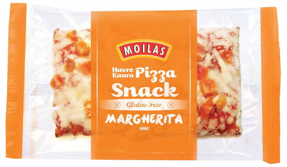 Moilas Gluten-Free Kaura Snack Pizza Margherita, 100g