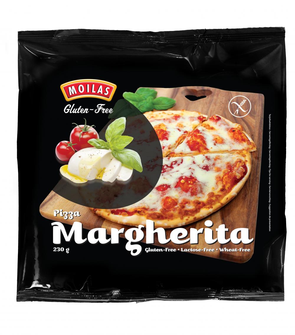 Moilas Gluten-Free Pizza Margherita, 230g