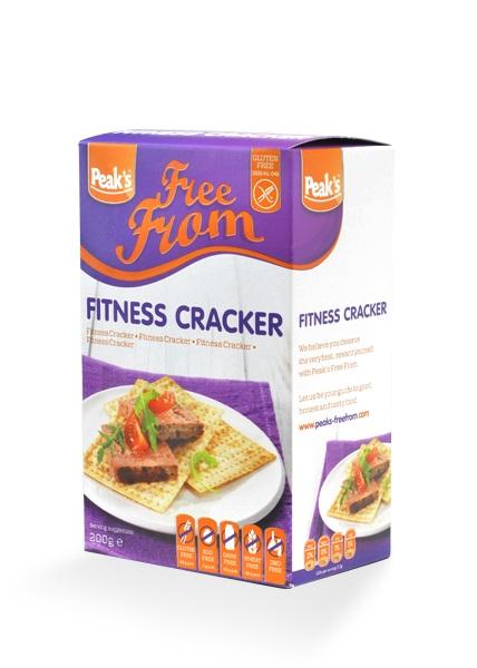 Peak's Free From Fitness Cracker 200g näkkileipä