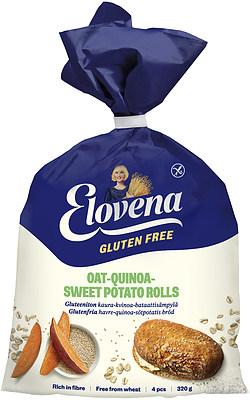 Ravintoraisio Oy Elovena Gluteeniton kaura-kvinoa-bataattisämpylä