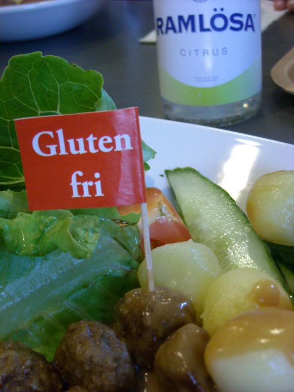 Gluten-free portion in Junibacken @ Stockholm, Sweden.