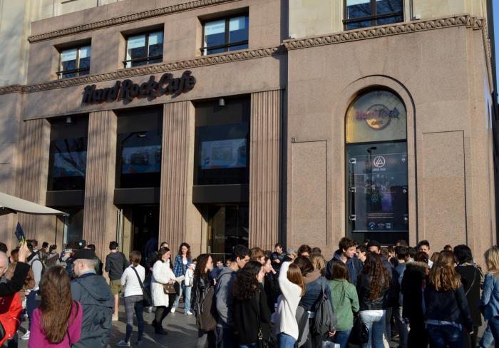 Hard Rock Cafe Barcelona tarjoilee runsaasti gluteenittomia vaihtoehtoja, esimerkiksi burgereita.