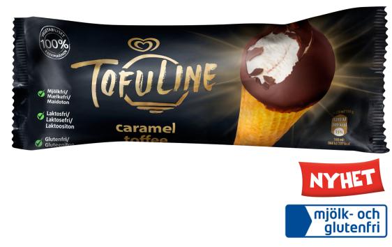 Myös TofuLineltä on tullut uutuustuutti, makuna toffee.