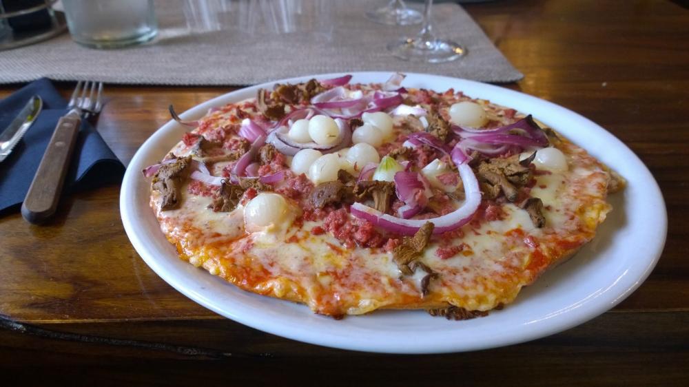 Pizzeria Rukan Talon pizza gluteenittomana