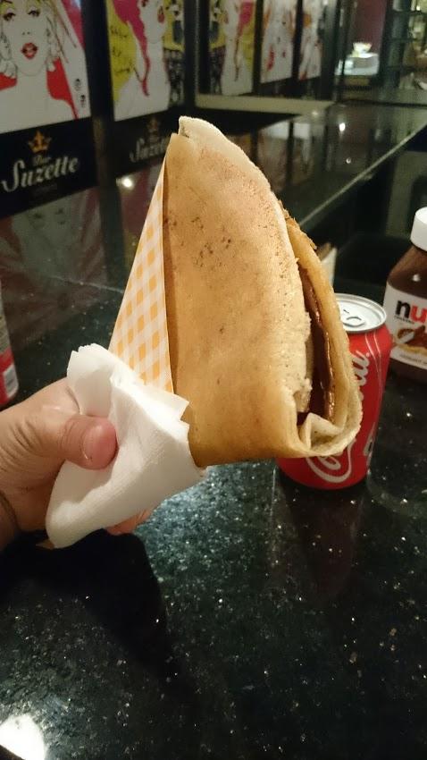 NY - Nutella crepes