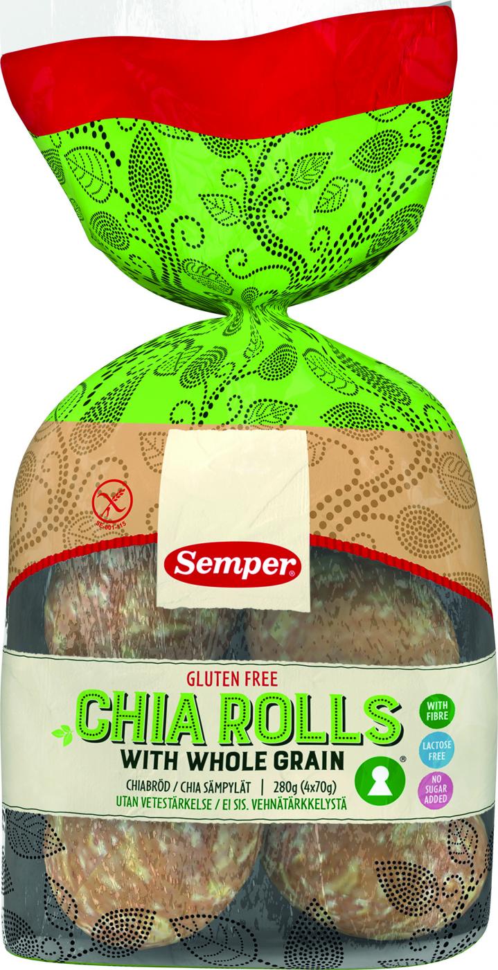 Uutuus: Semper Gluteenittomat Chia smpylt sis. tysjyv