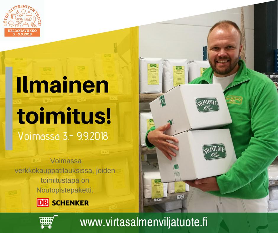 ILMAINEN TOIMITUS - https://www.virtasalmenviljatuote.fi/