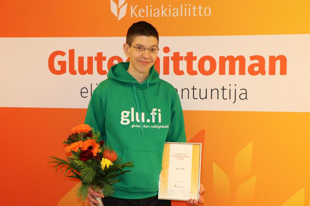 Gluteenittoman elmn lhettils 2024 Jesse Valli. Kuva: Leila Alivuotila