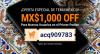 $�⇒`Mexico Cupones ௹►TEMU  Code MX$1,000 off [{|"acq909783|}] For Existing User
