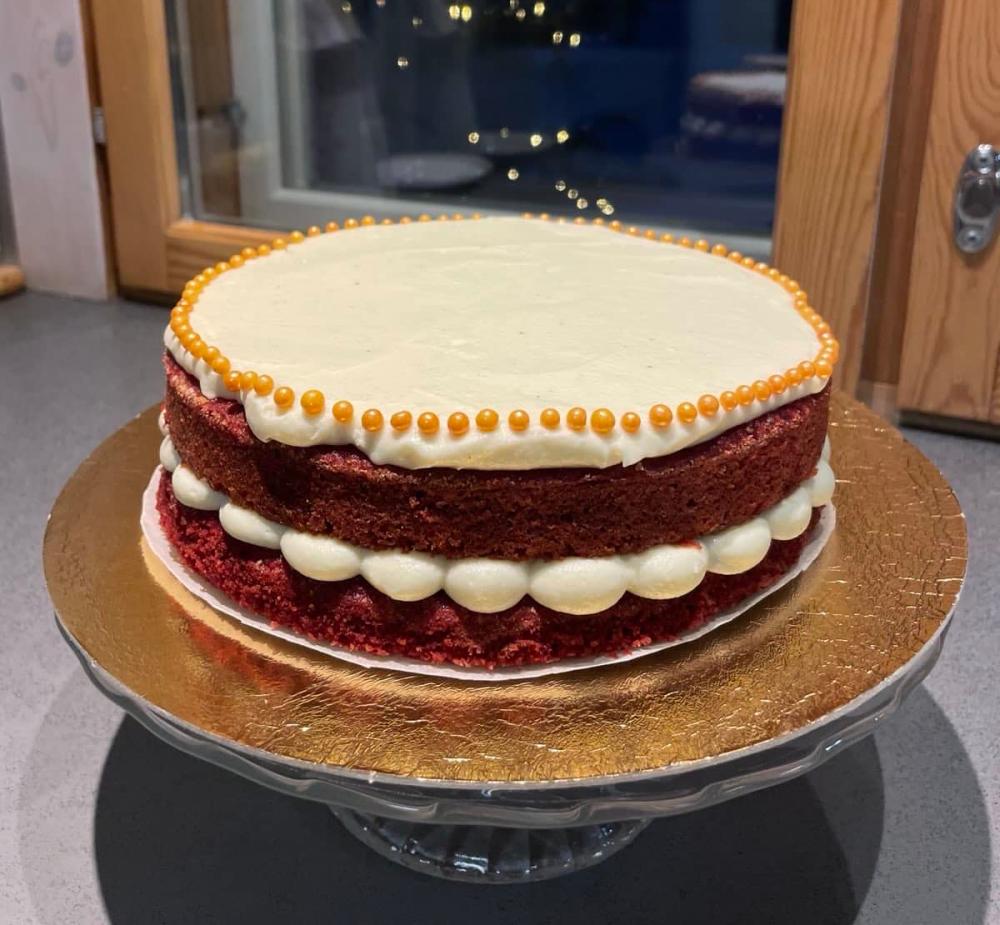 Gluteeniton Red Velvet -kakku. Kuva: Marja-Liisa, Gluteeniton-Facebook-ryhm�