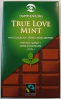 Dammenberg 100g True Love Reilun kaupan Minttusuklaa levy