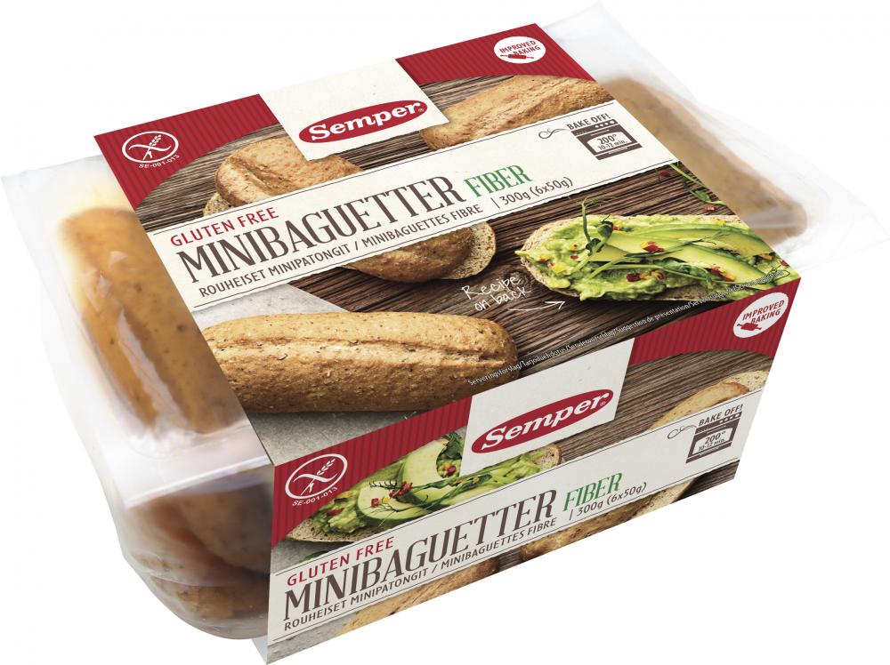 Semper Rouheiset Minipatongit, 6 x 50 g (300g)