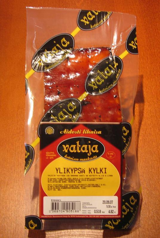 Maalaistuote Vataja Oy Ylikyps Kinkku 200g