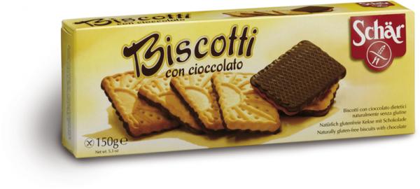 Dr.Schär Biscotti Con Cioccolato suklaakeksi