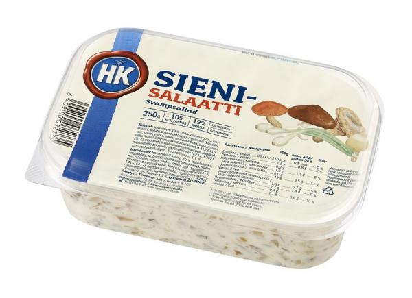 HK Ruokatalo Oy HK Sienisalaatti 250 g ja 3 kg