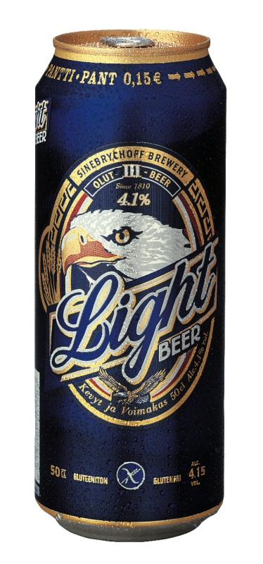 Oy Sinebrychoff Ab Light Beer 4.1% 50cl tlkki