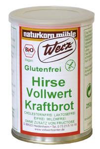 Werz Tysjyvhirssileip, 250 g