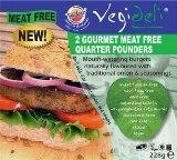 The Redwood Wholefood Co. Ltd Vegideli Quarter Pounder - soijapihvit, 228 g