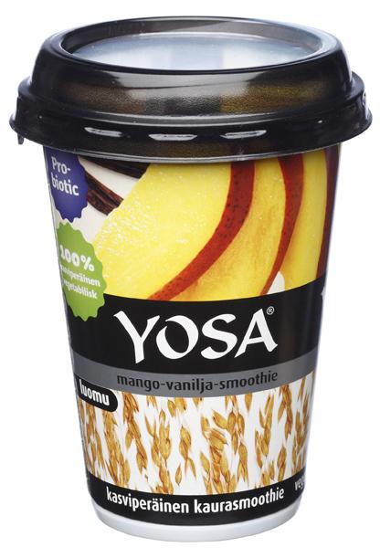 Bioferme Oy Yosa Mango-Vanilja Kaurasmoothie 200g