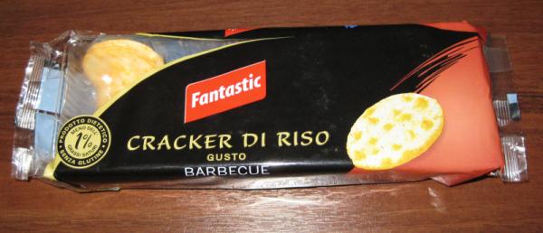 Fantastic Foods s.r.l. Cracker Di Riso Gusto &quot;Barbecue&quot; 100g