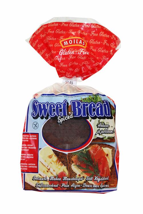 Oy Moilas GF Ltd Setsuuri, makea mausteleip 600g pakaste