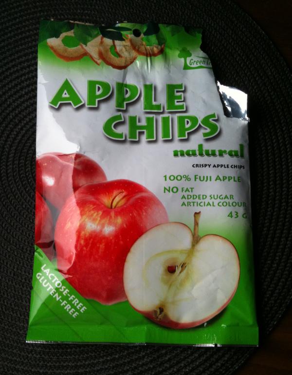 Green Tree Apple Chips Natural 43g