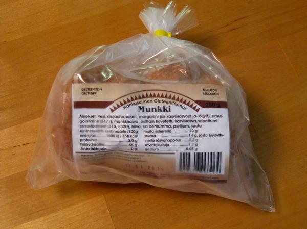 Saksalan leipomo Munkki, Hankasalmen gluteenittomat, 280g