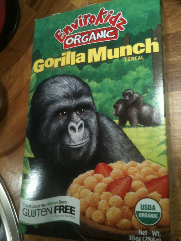 Nature's Path Foods EnviroKidz Organic Gorilla Munch cereal, 10oz