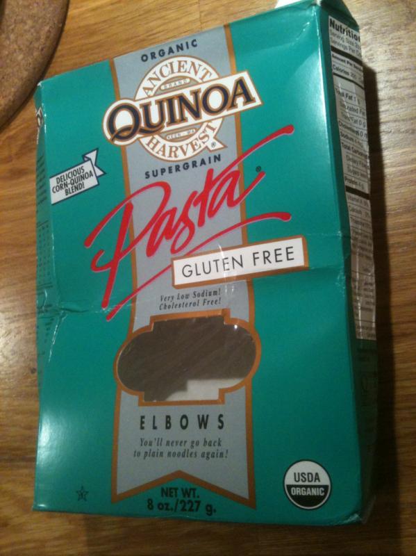 Quinoa Corporation Ancient Harvest Gluten Free Organic Quinoa Pasta Elbows, 8oz