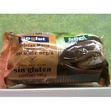 Casa Santiveri SL Noglut Galletas Mar�a ba�adas con chocolate negro/ suklaap��llysteinen Maria-keksi, 140 g