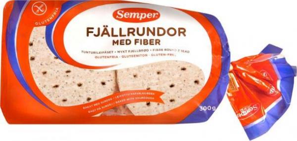 Semper Fjllrundor/ Fibre Ground Bread, 300 g