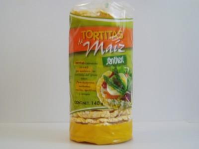 Casa Santiveri SL Tortitas de Maz/ Maissikakku, 140 g