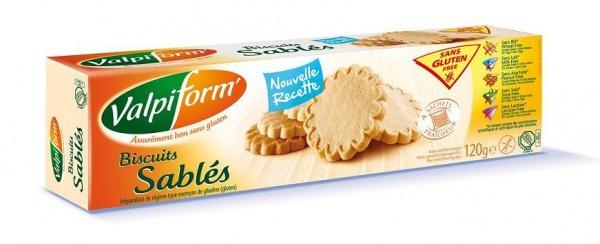 Valpiform Biscuits Sabls/ Vaniljakeksit, 120 g