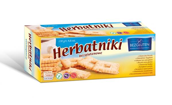 Bezgluten Herbatniki keksit 130 g