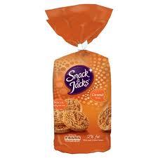 Snack A Jacks Caramel Flavour Jumbo Rice Cakes/ Karamellinmakuinen riisikakku, 159 g