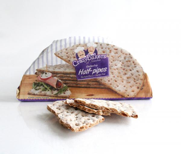 CrazyBakers of Sweden Half-pipes Crispbread, 360 g
