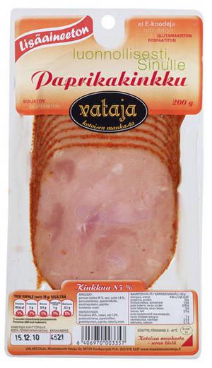 Maalaistuote Vataja Oy Lisaineeton Paprikakinkku, 200 g