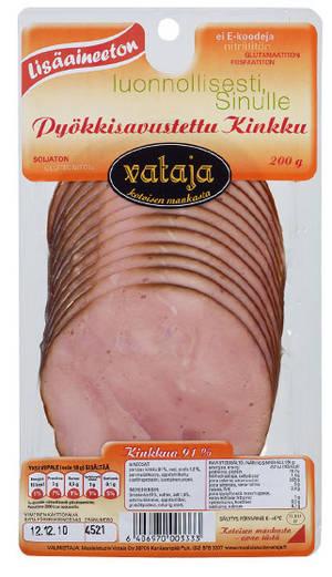 Maalaistuote Vataja Oy Lisaineeton Pykkisavustettu Kinkku, 200 g