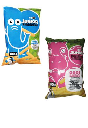 Real Snacks Junior Maissinaksut, 100 g