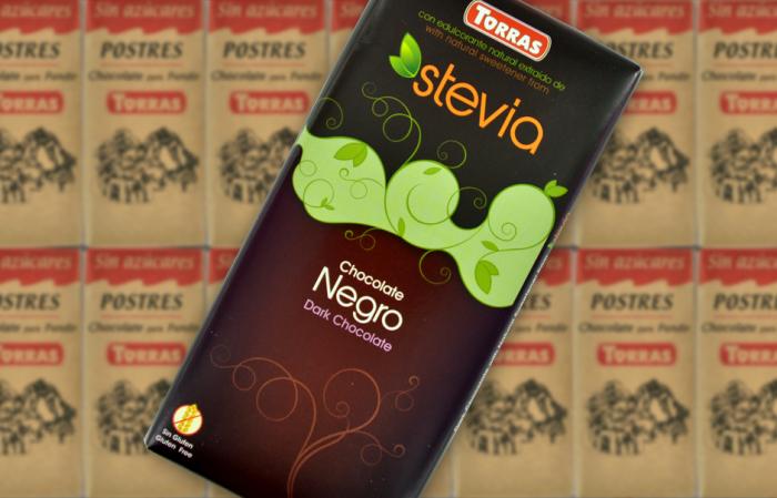 Torras Chocolate Negro Stevia - tumma suklaa 100 g.