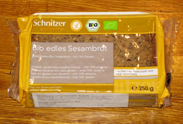Schnitzer Bio edles Sesambrot 250 g