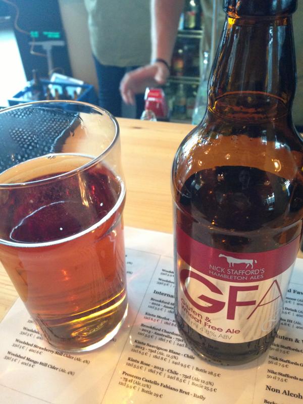 Nick Stafford's Hambleton Ales GFA 4.8% 50cl pullo