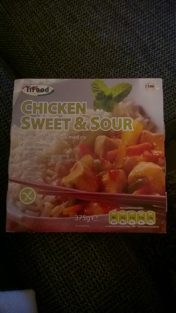 TiFood Chicken Sweet &amp; Sour, 375g