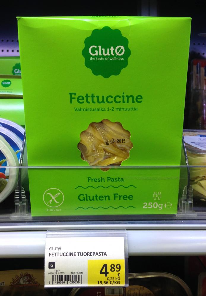 Gluto Fettuccine tuorepasta 250 g